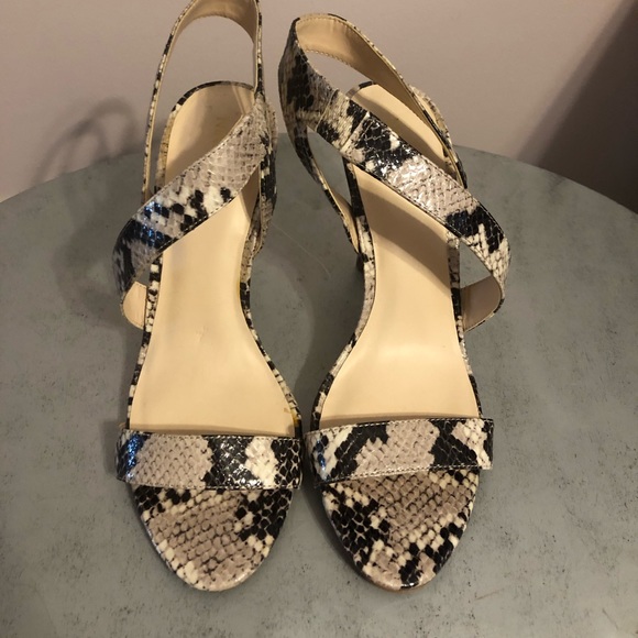 Nine West Shoes - Reptile print heel